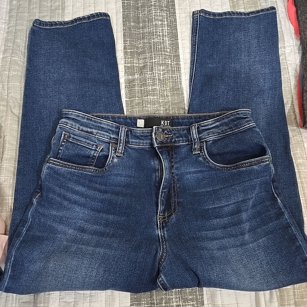 Kut from the Kloth Womens Blue Jeans Sz 6